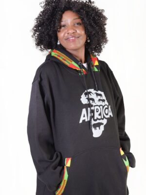 ner3 African big 5 Hoodie